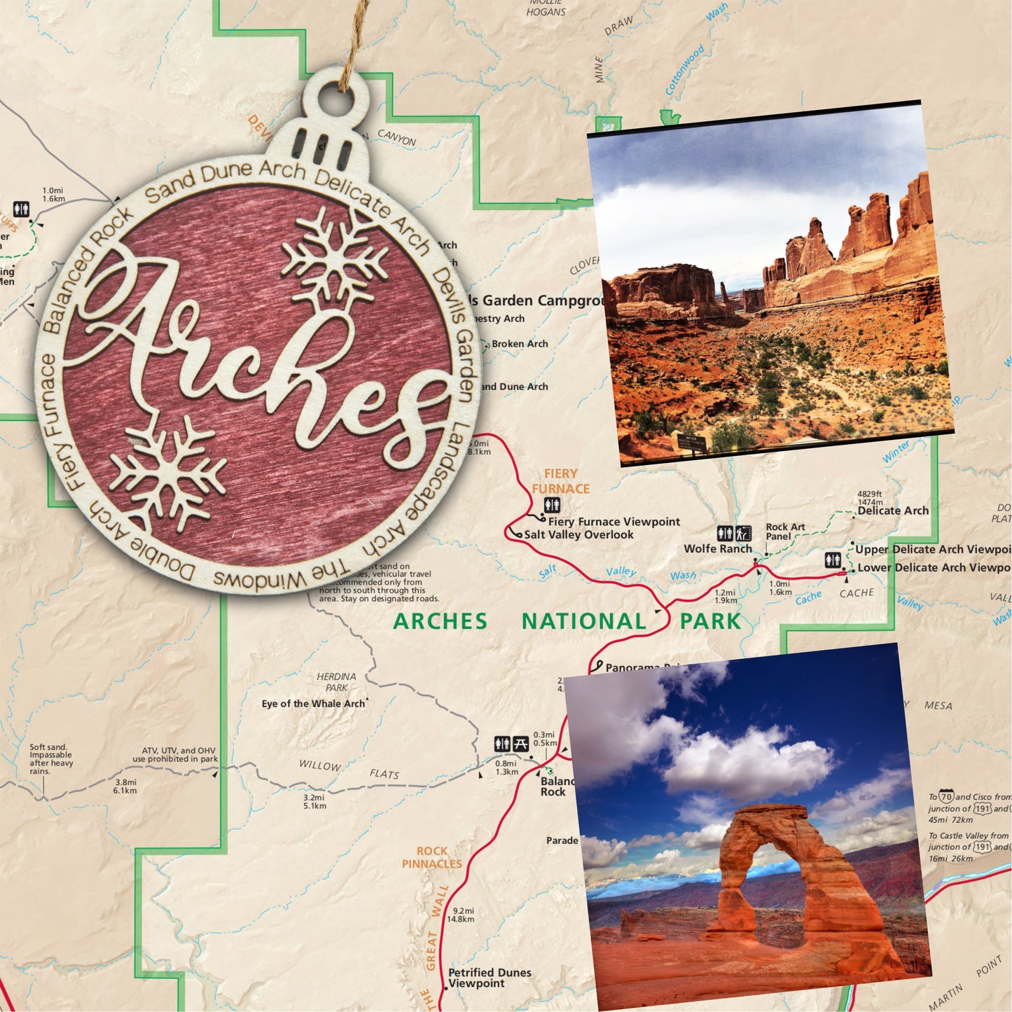Arches National Park Ornament
