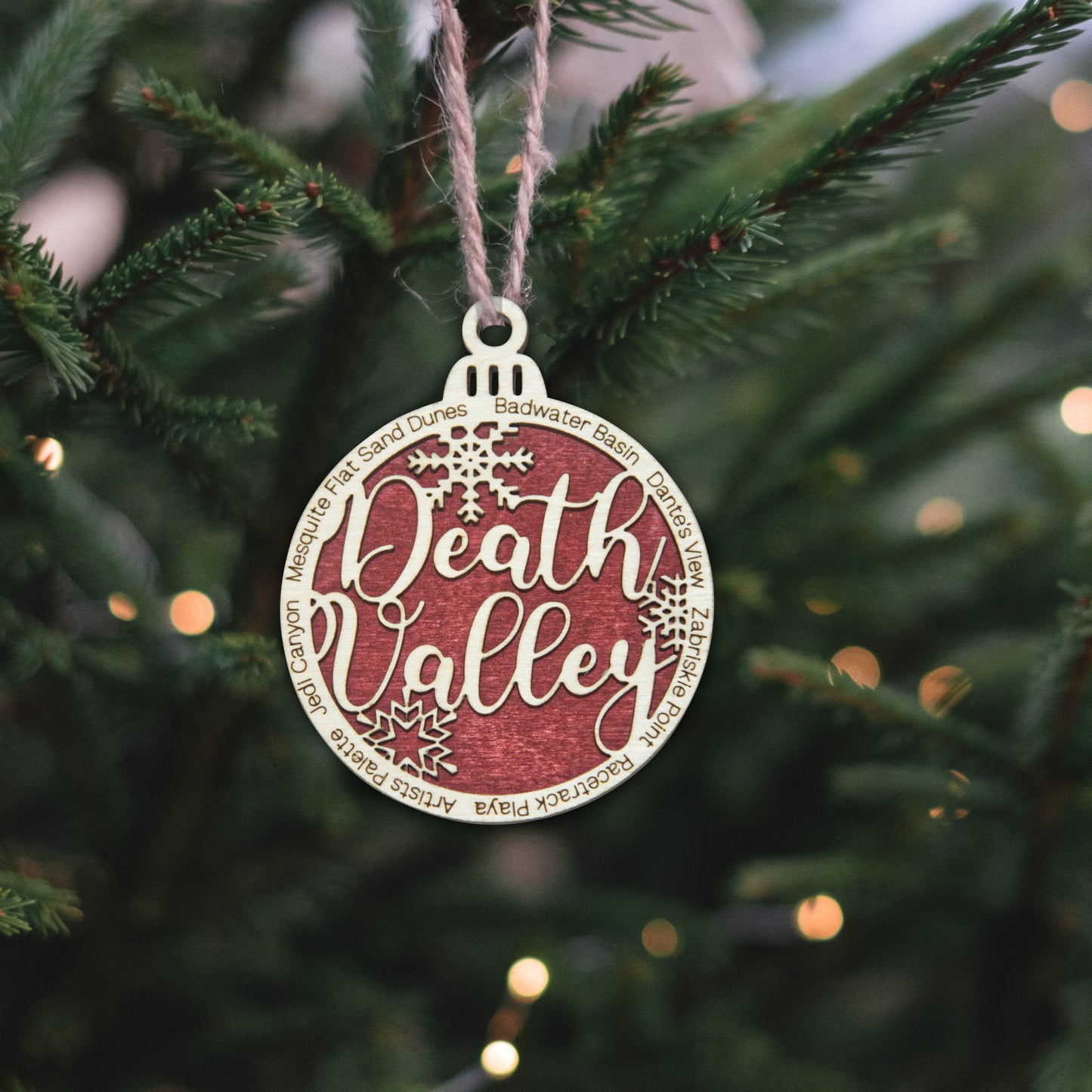 Death Valley National Park Christmas Ornament
