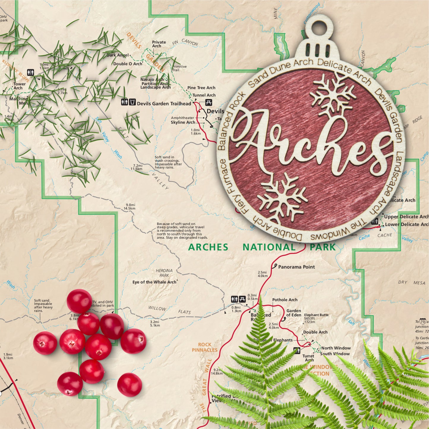 Arches National Park Ornament