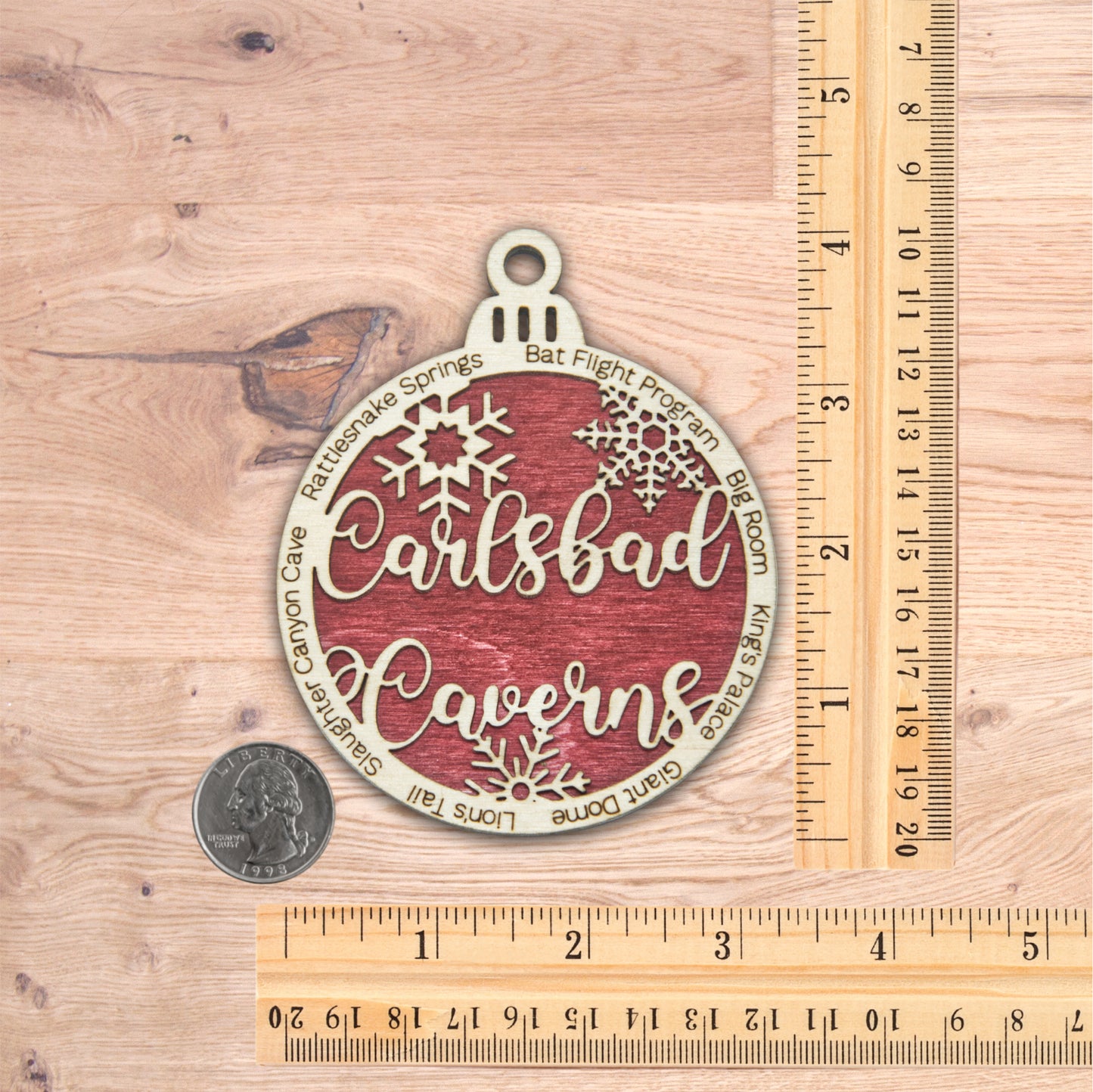 Carlsbad Caverns National Park Christmas Ornament