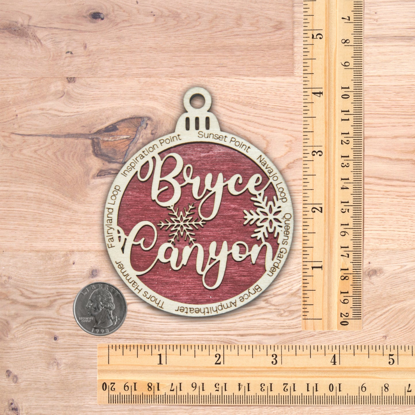 Bryce Canyon National Park Christmas Ornament