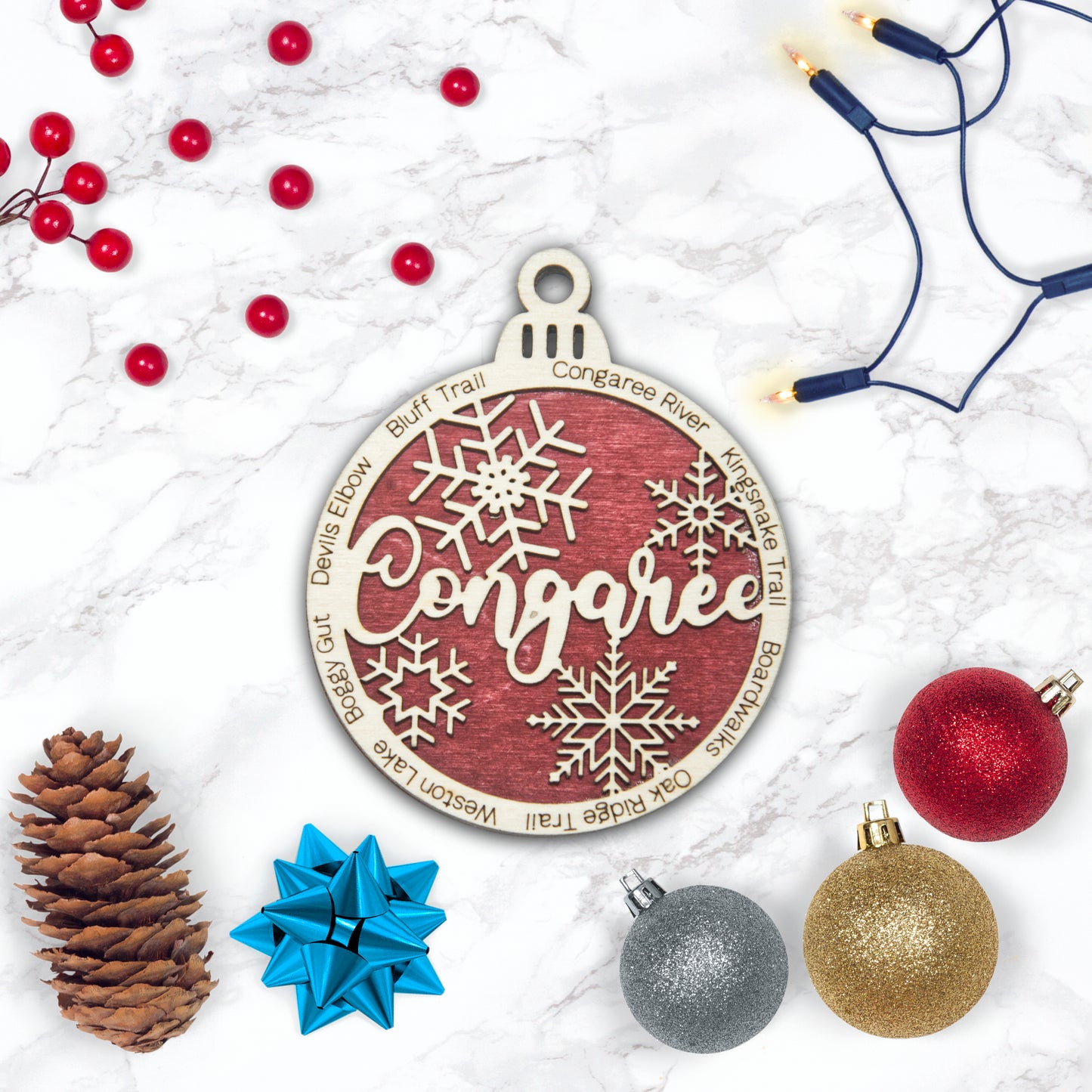 Congaree National Park Christmas Ornament