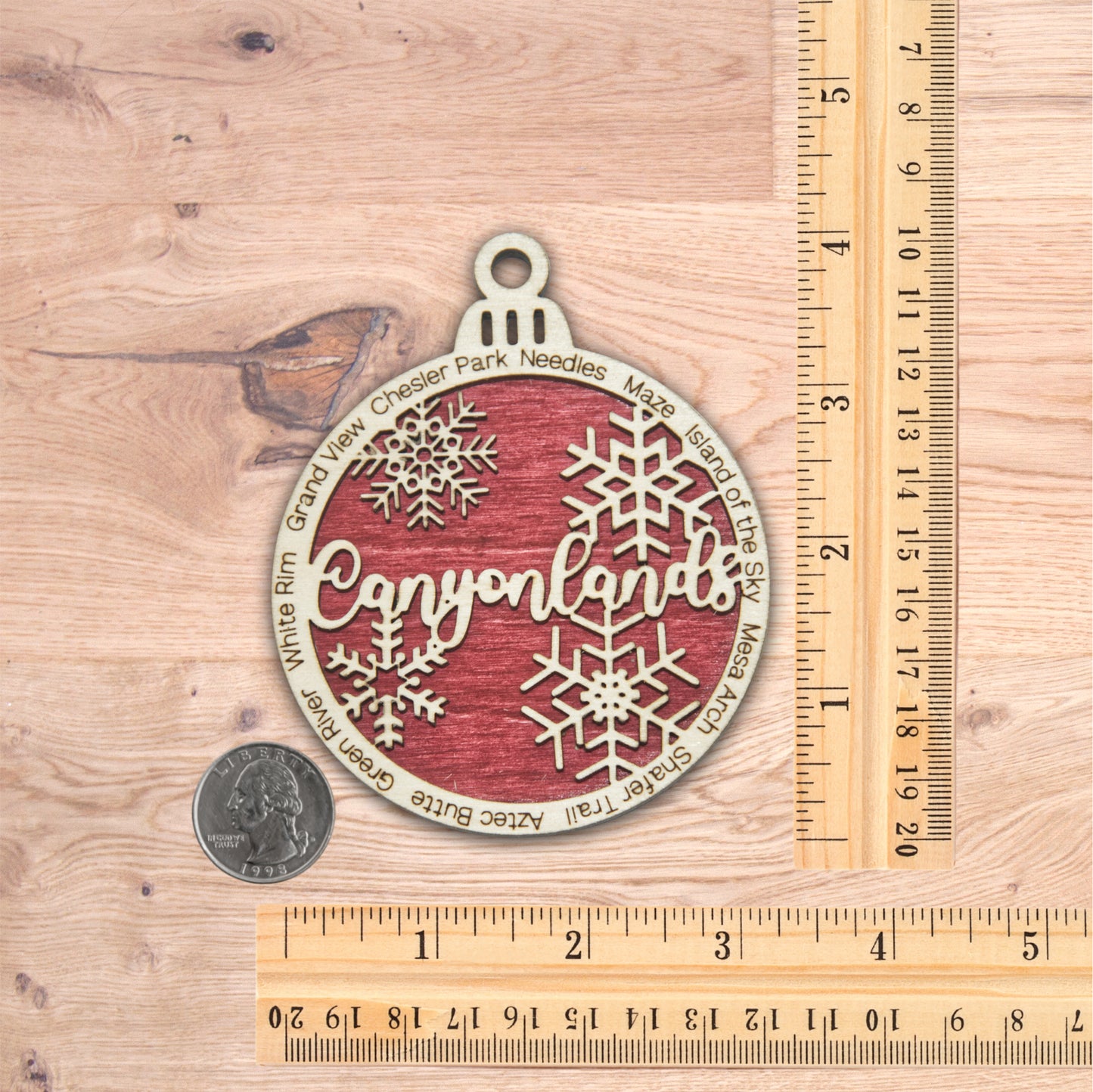 Canyonlands National Park Christmas Ornament