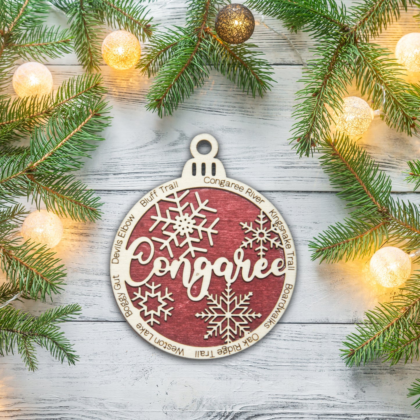 Congaree National Park Christmas Ornament