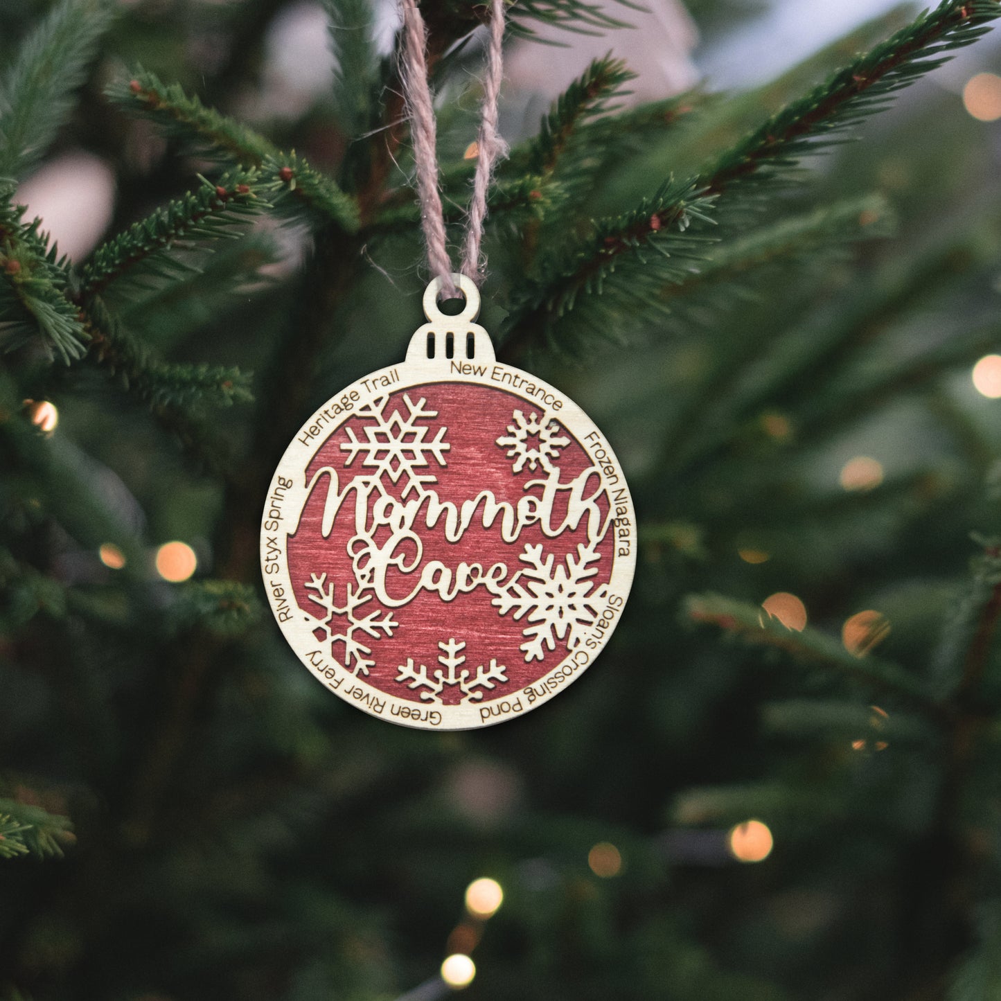 Mammoth Cave National Park Christmas Ornament