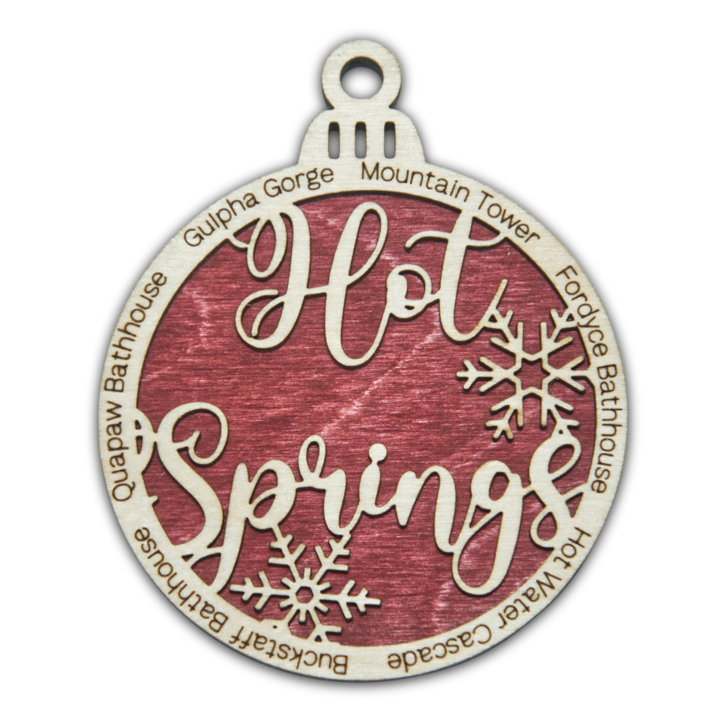 Hot Springs National Park Christmas Ornament