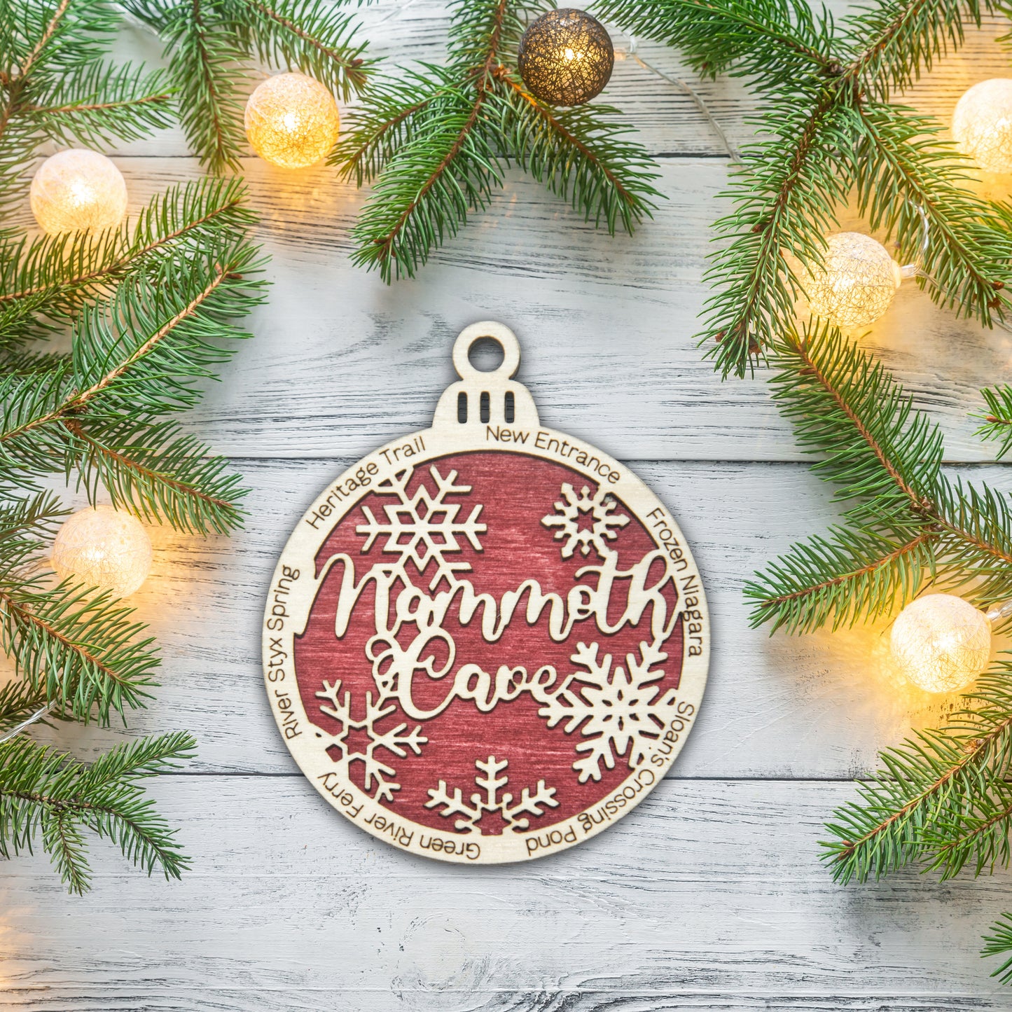 Mammoth Cave National Park Christmas Ornament