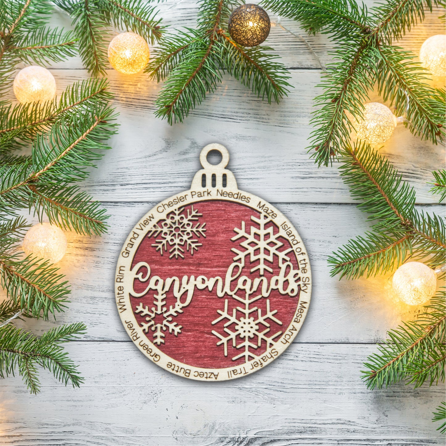 Canyonlands National Park Christmas Ornament