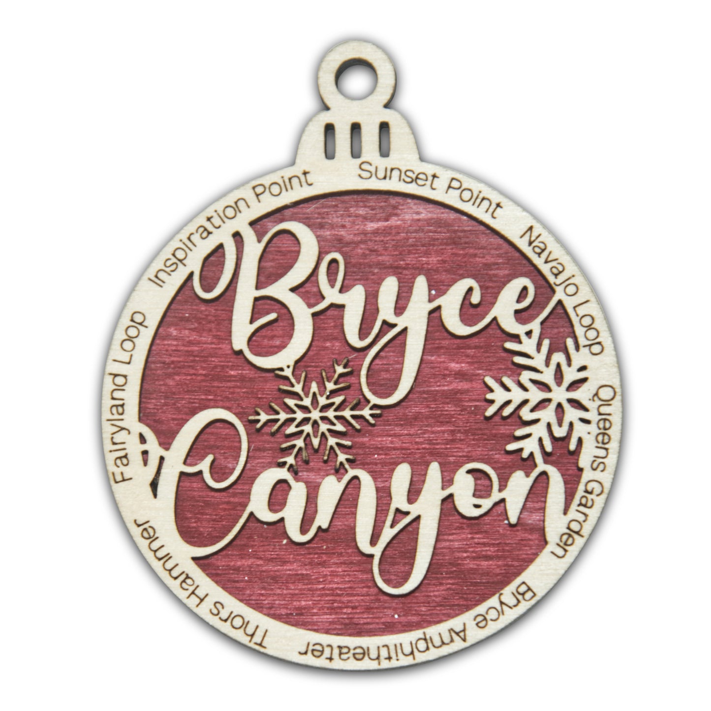 Bryce Canyon National Park Christmas Ornament