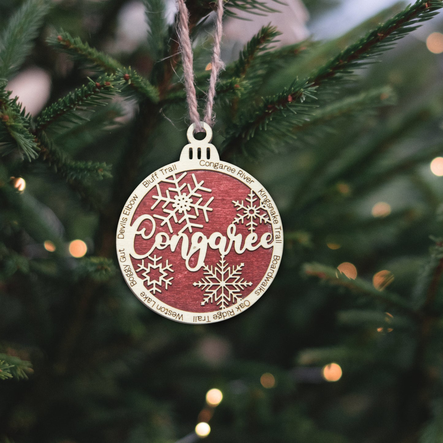 Congaree National Park Christmas Ornament