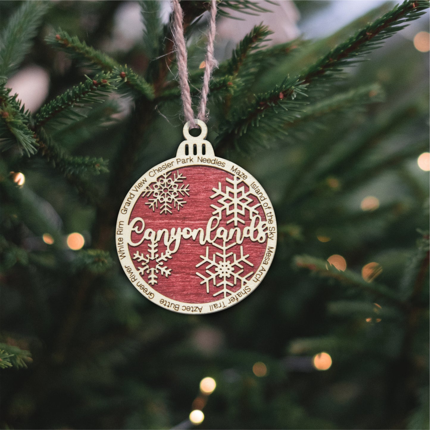 Canyonlands National Park Christmas Ornament