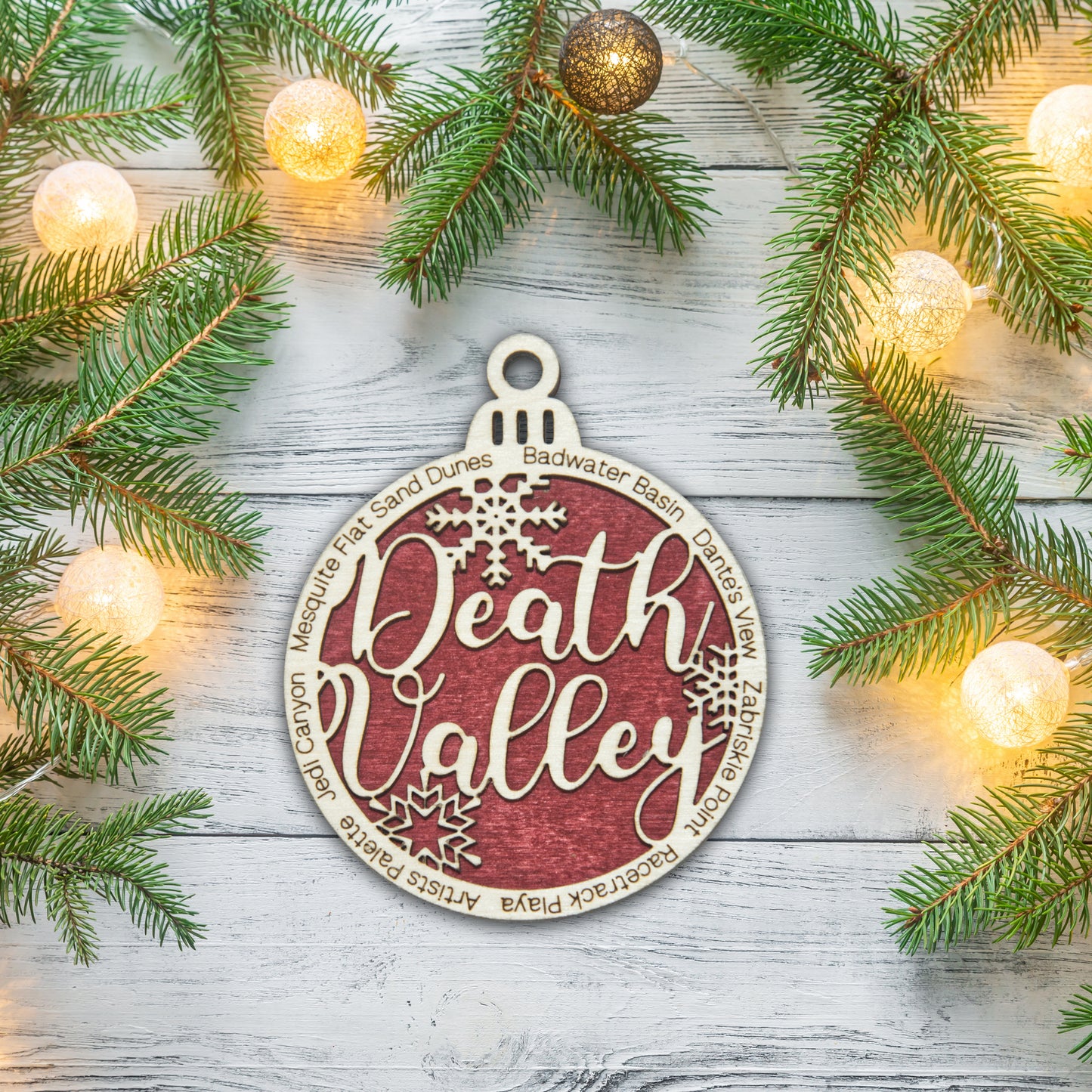 Death Valley National Park Christmas Ornament