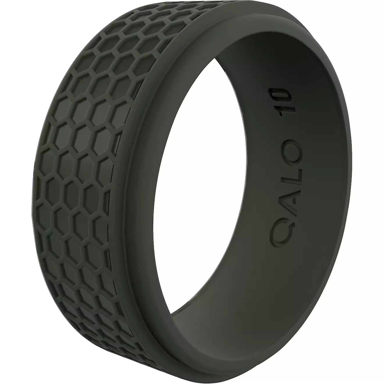 Men's Hex Silicone Ring