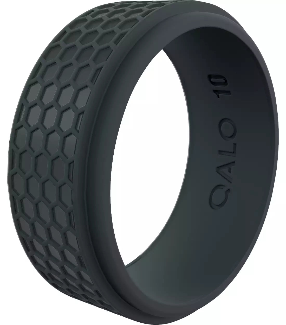 Men's Hex Silicone Ring