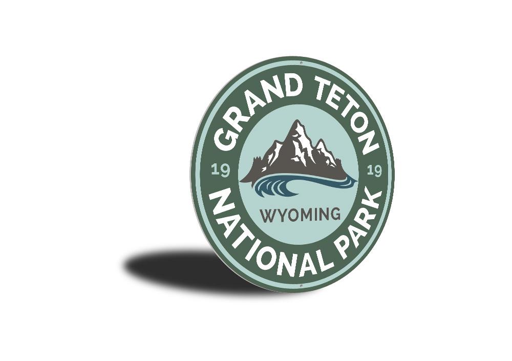 Grand Teton National Park Sign
