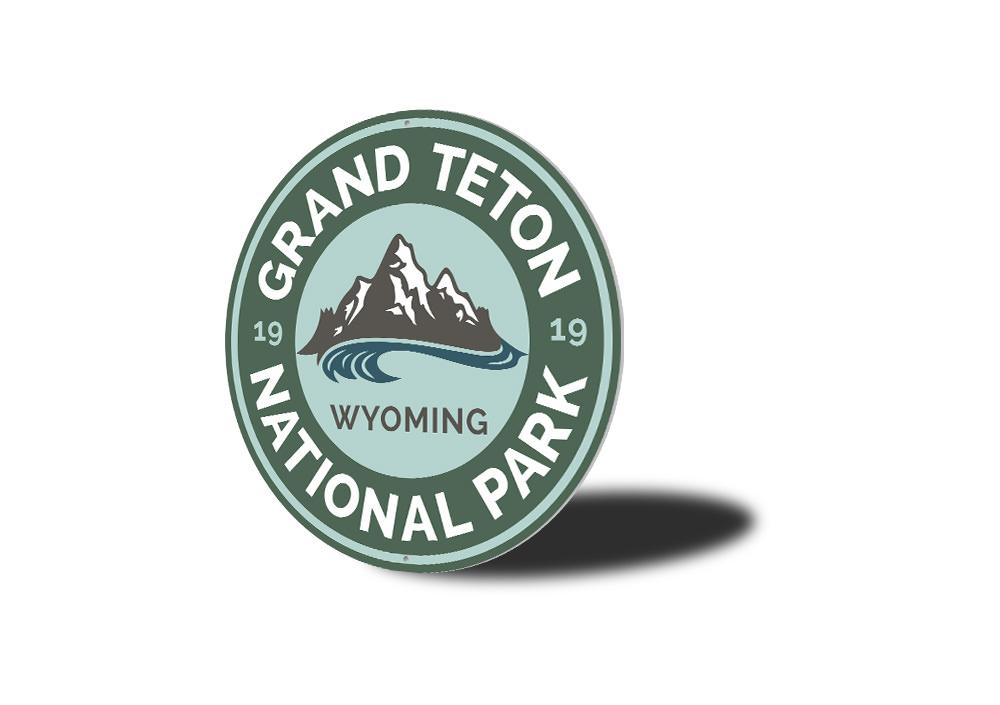 Grand Teton National Park Sign