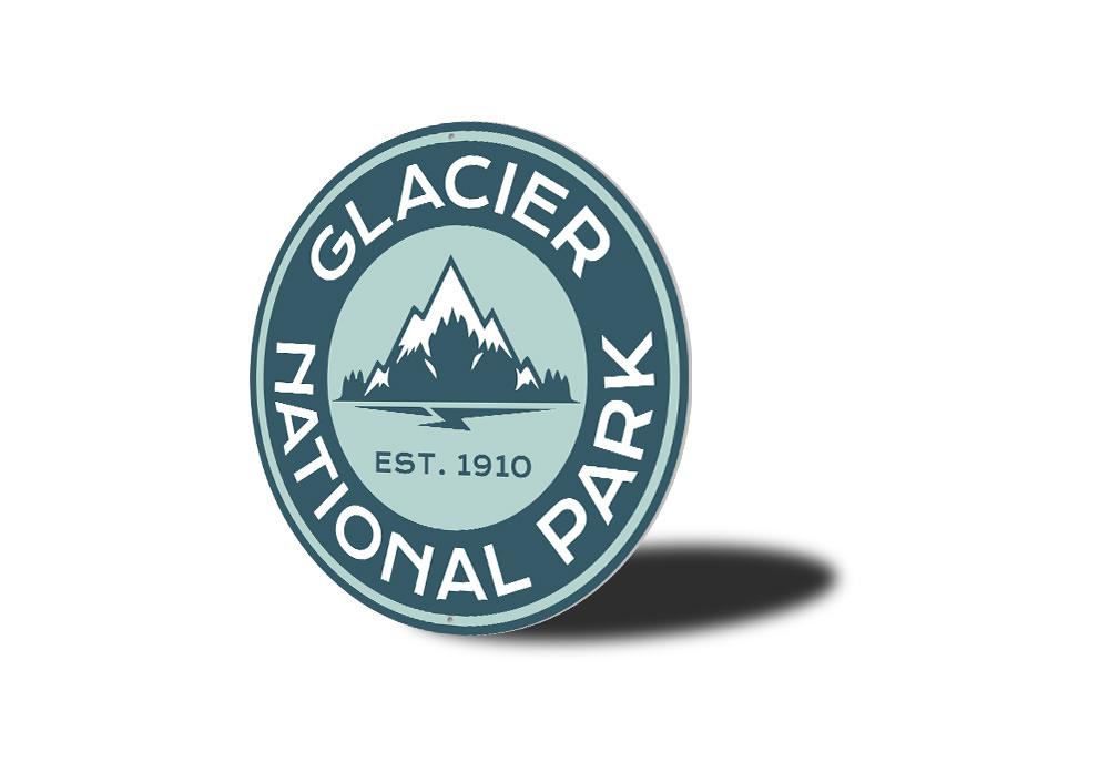 Glacier National Park Sign