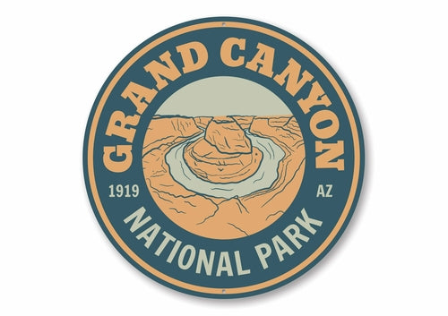 Grand Canyon Arizona National Park Sign
