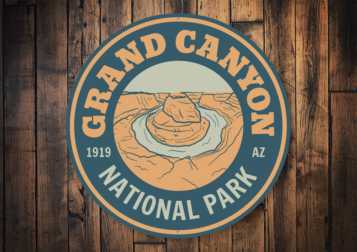 Grand Canyon Arizona National Park Sign