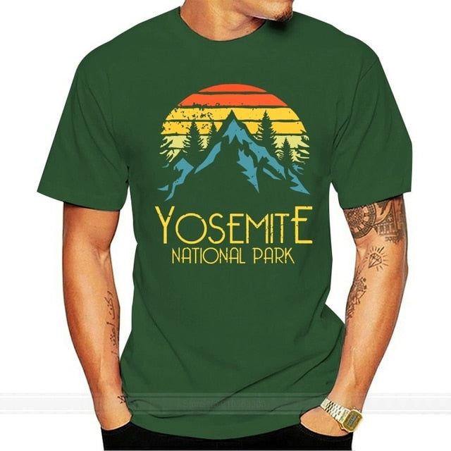 Vintage Yosemite National Park California T-Shirt