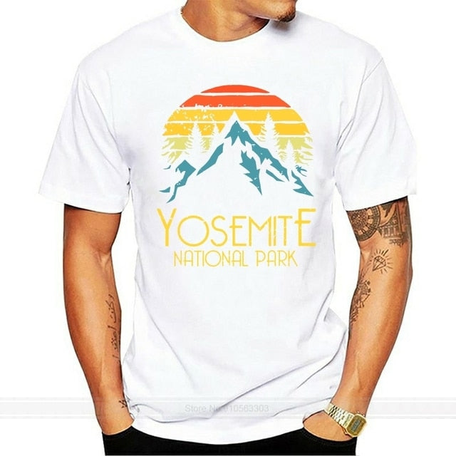 Vintage Yosemite National Park California T-Shirt