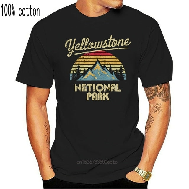 Vintage Yellowstone National Park Retro T-Shirt