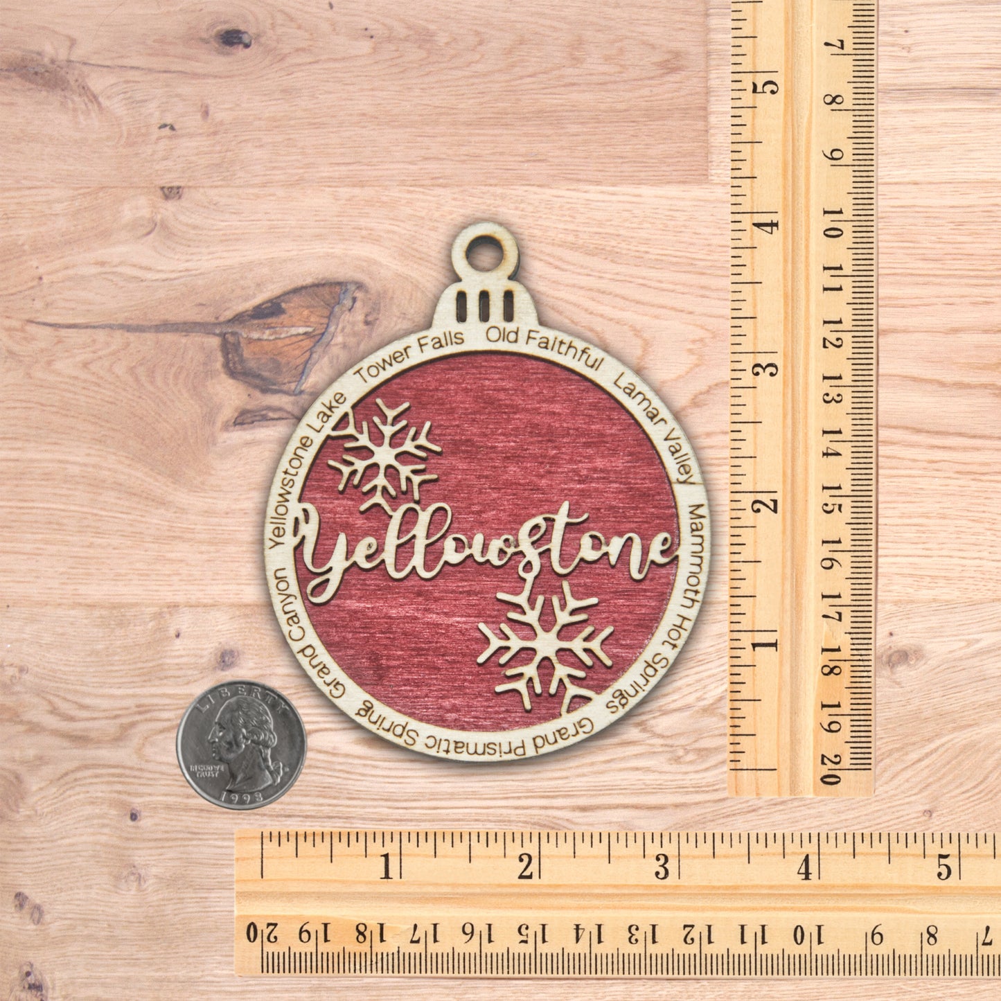 Yellowstone National Park Christmas Ornament