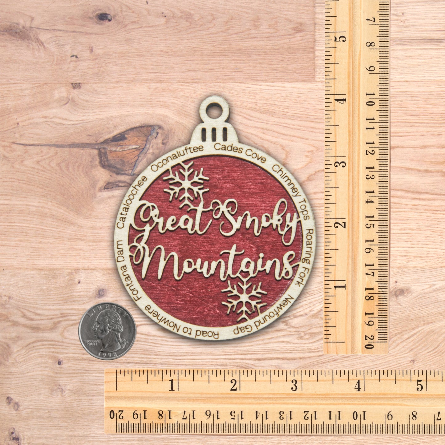 Great Smoky Mountains National Park Christmas Ornament