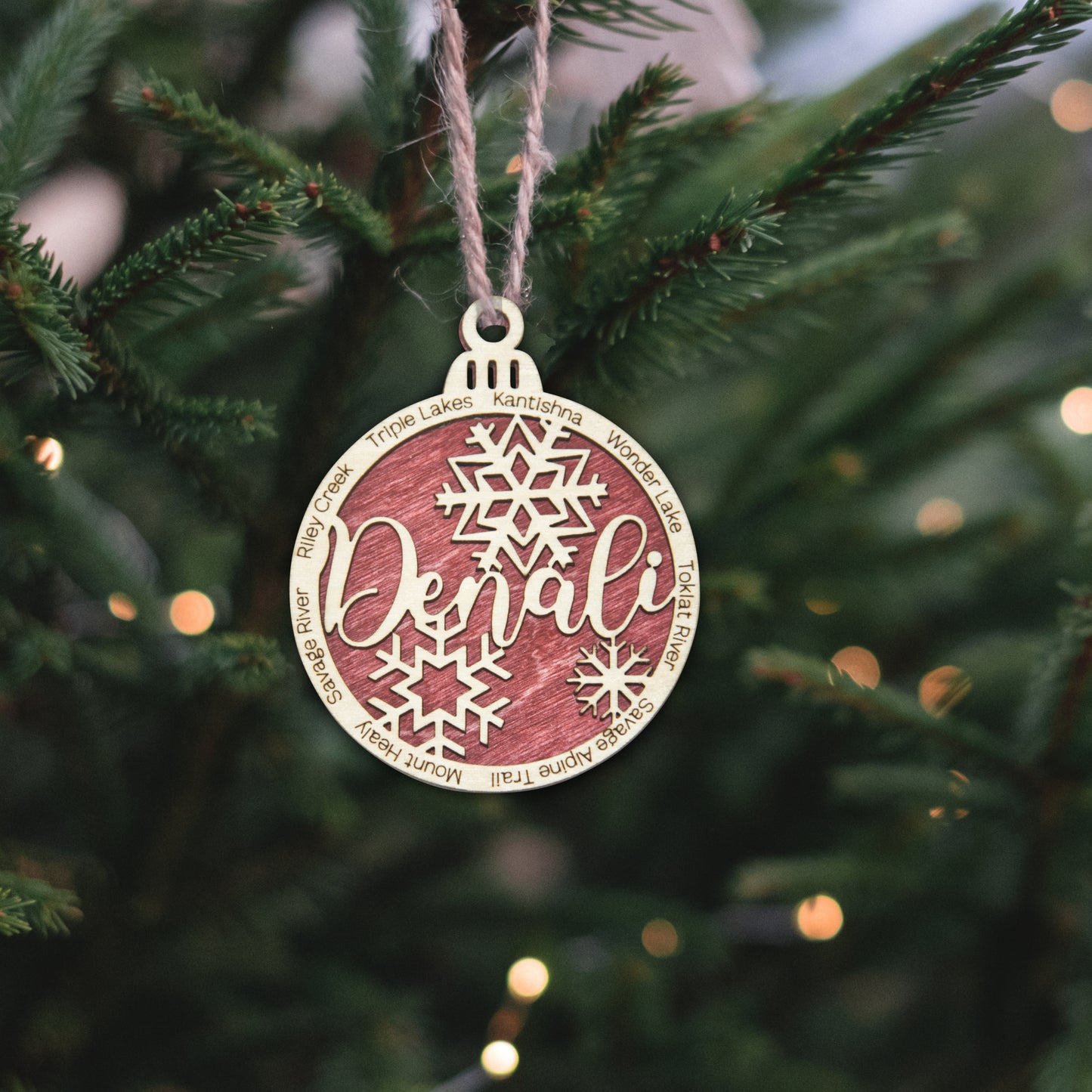 Denali National Park Christmas Ornaments