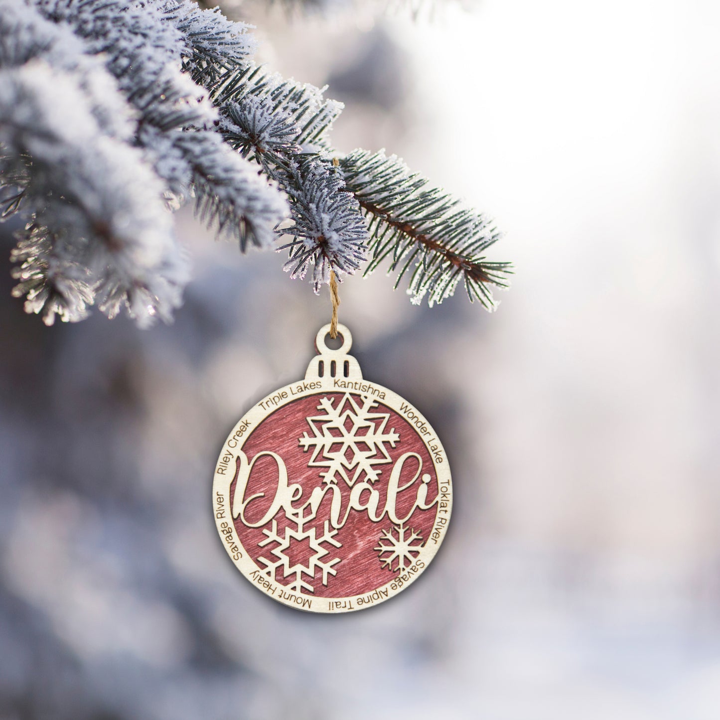 Denali National Park Christmas Ornaments