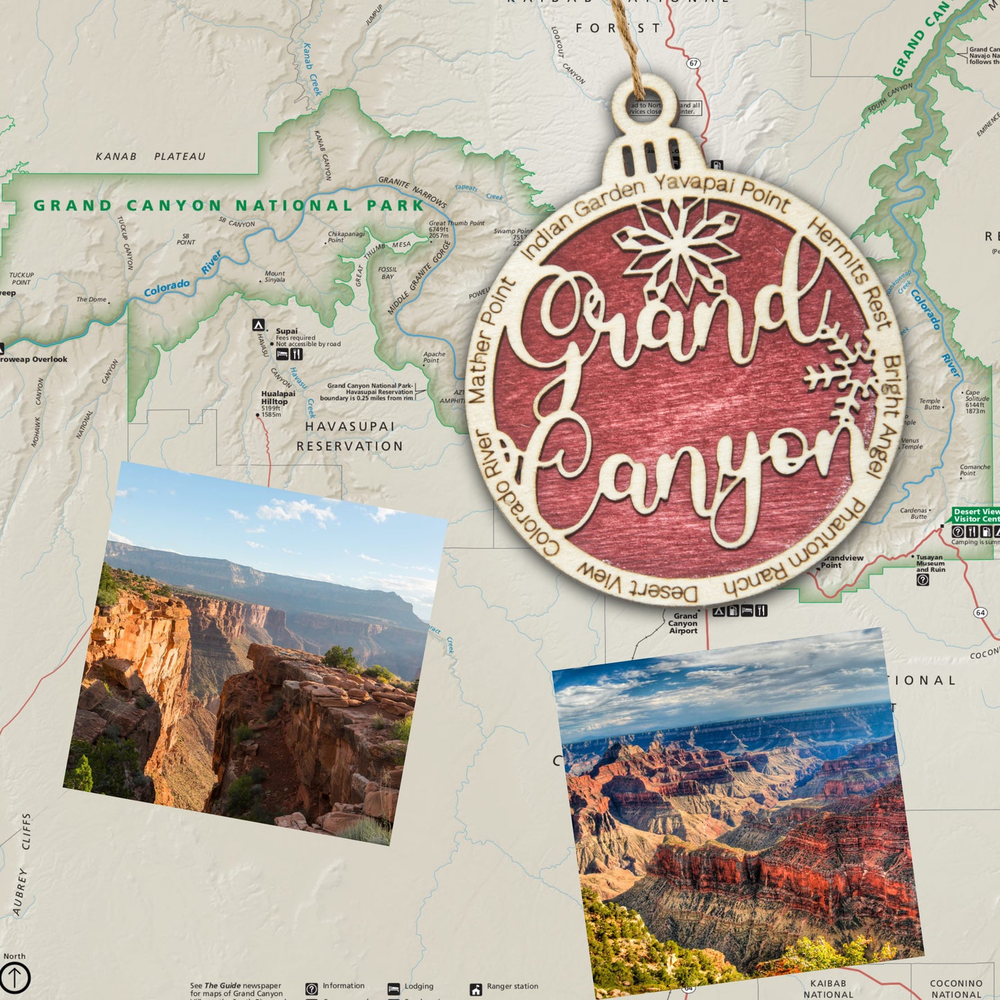 Grand Canyon National Park Christmas Ornament