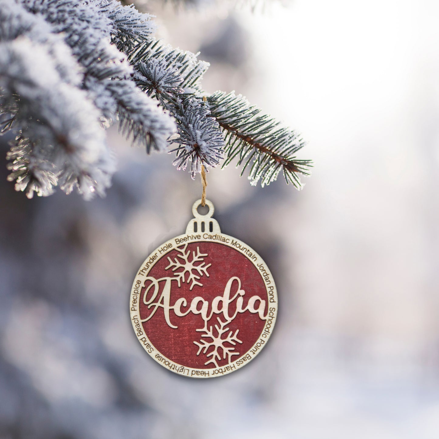 Acadia National Park Ornament