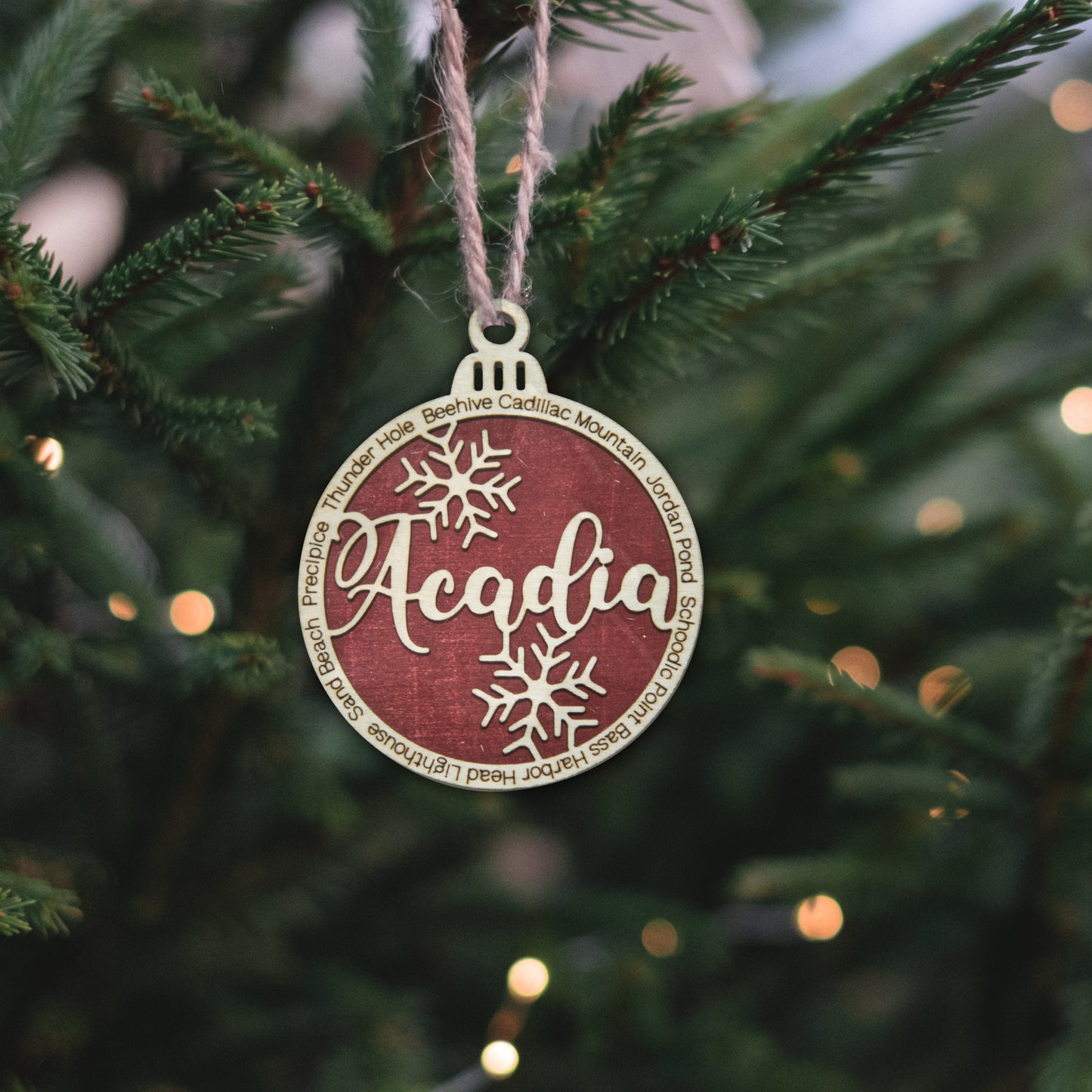 Acadia National Park Ornament