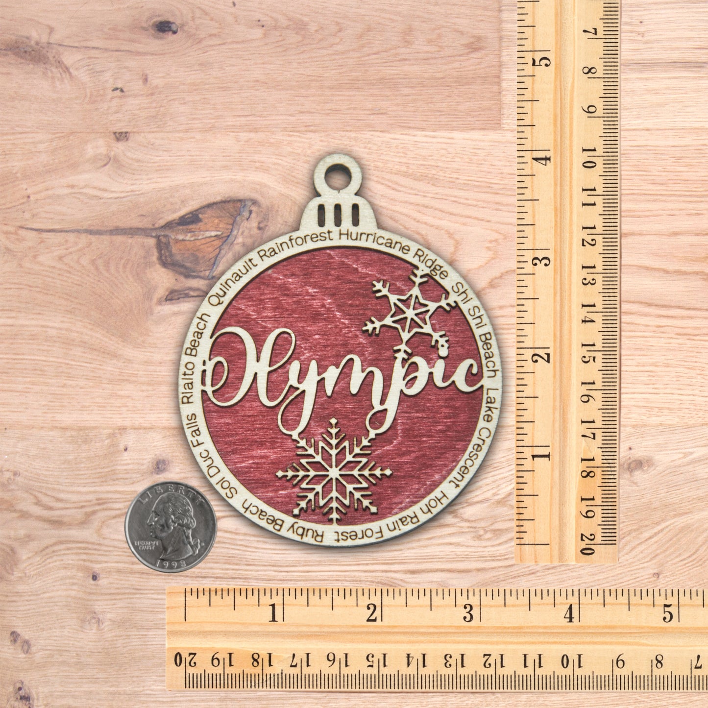 Olympic National Park Christmas Ornament