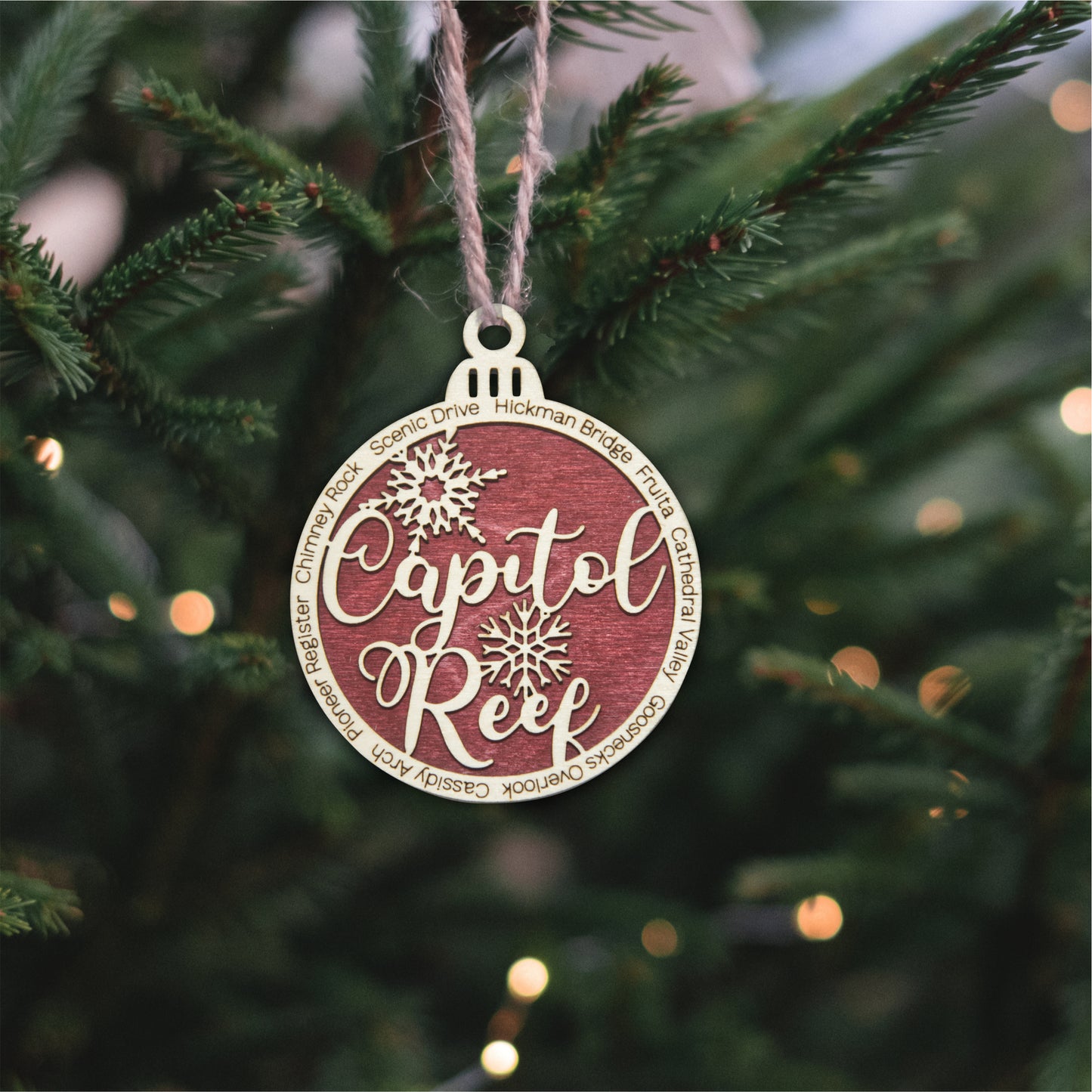 Capitol Reef National Park Christmas Ornament