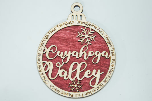 Cuyahoga Valley National Park Christmas Ornament