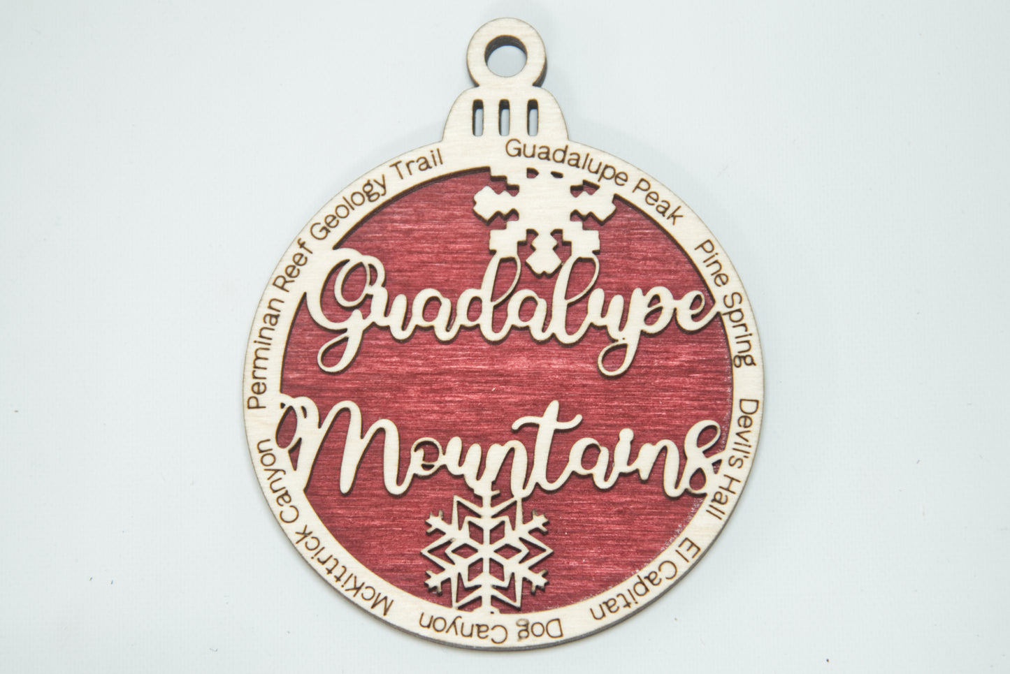 Guadalupe Mountains National Park Christmas Ornament