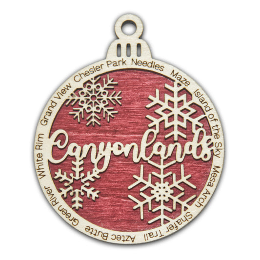 Canyonlands National Park Christmas Ornament