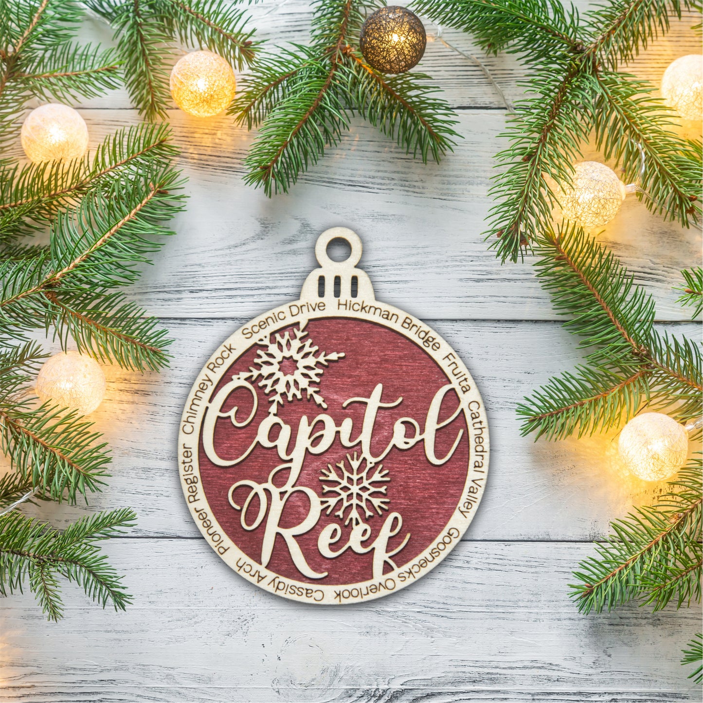 Capitol Reef National Park Christmas Ornament