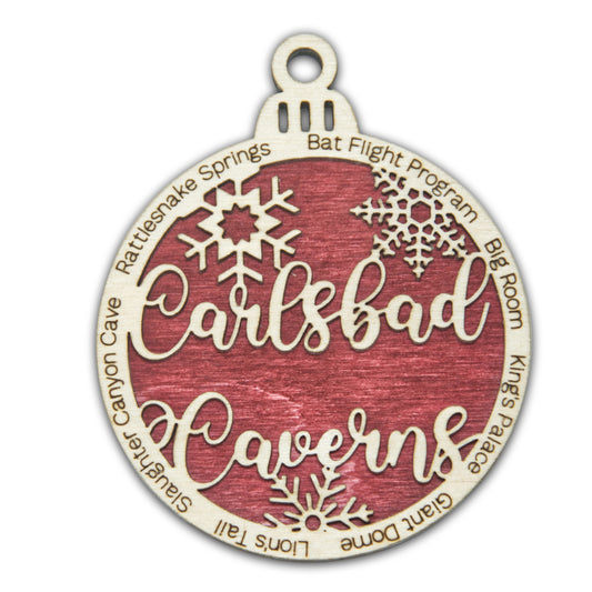 Carlsbad Caverns National Park Christmas Ornament