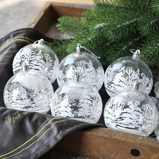 Christmas Transparent Ball Pendant