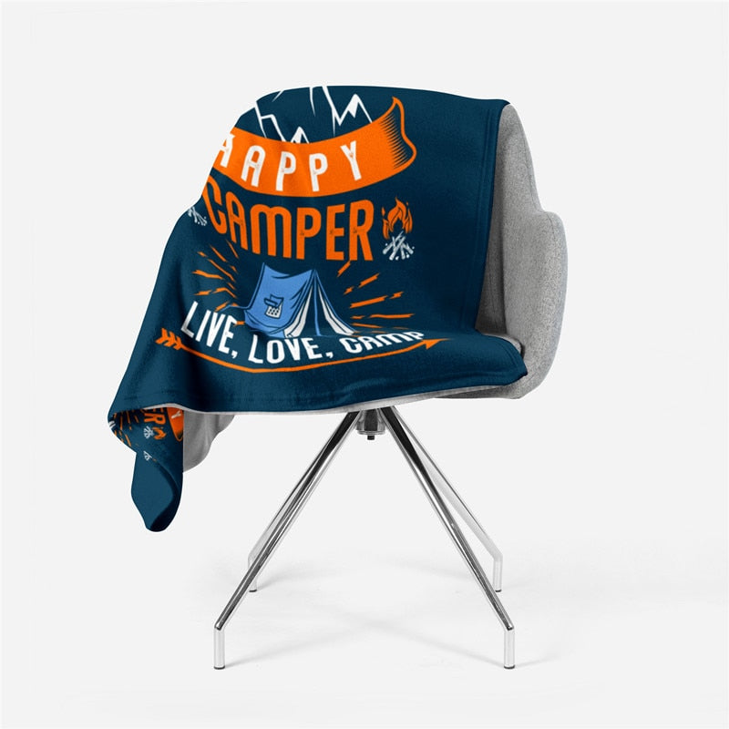 Happy Camper Blanket