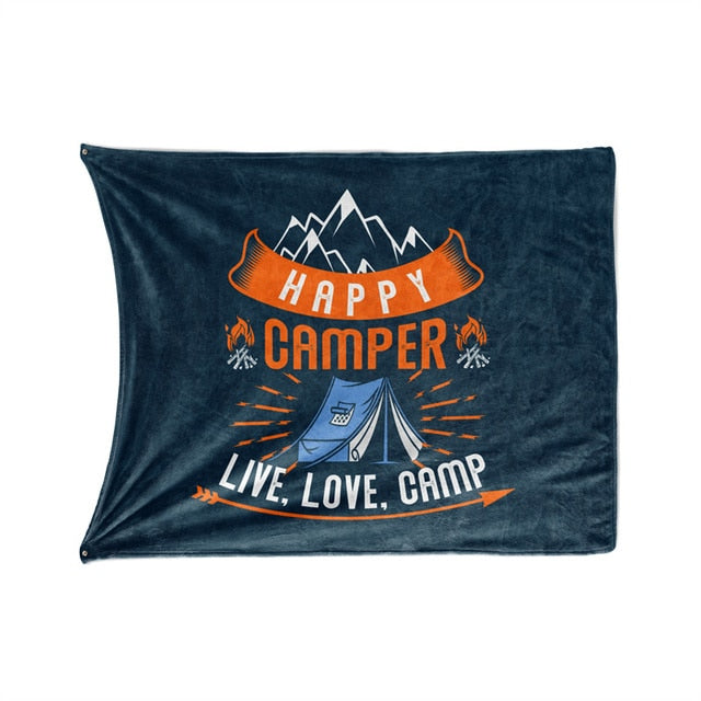 Happy Camper Blanket