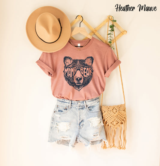 Mama Bear Sunglasses Shirt