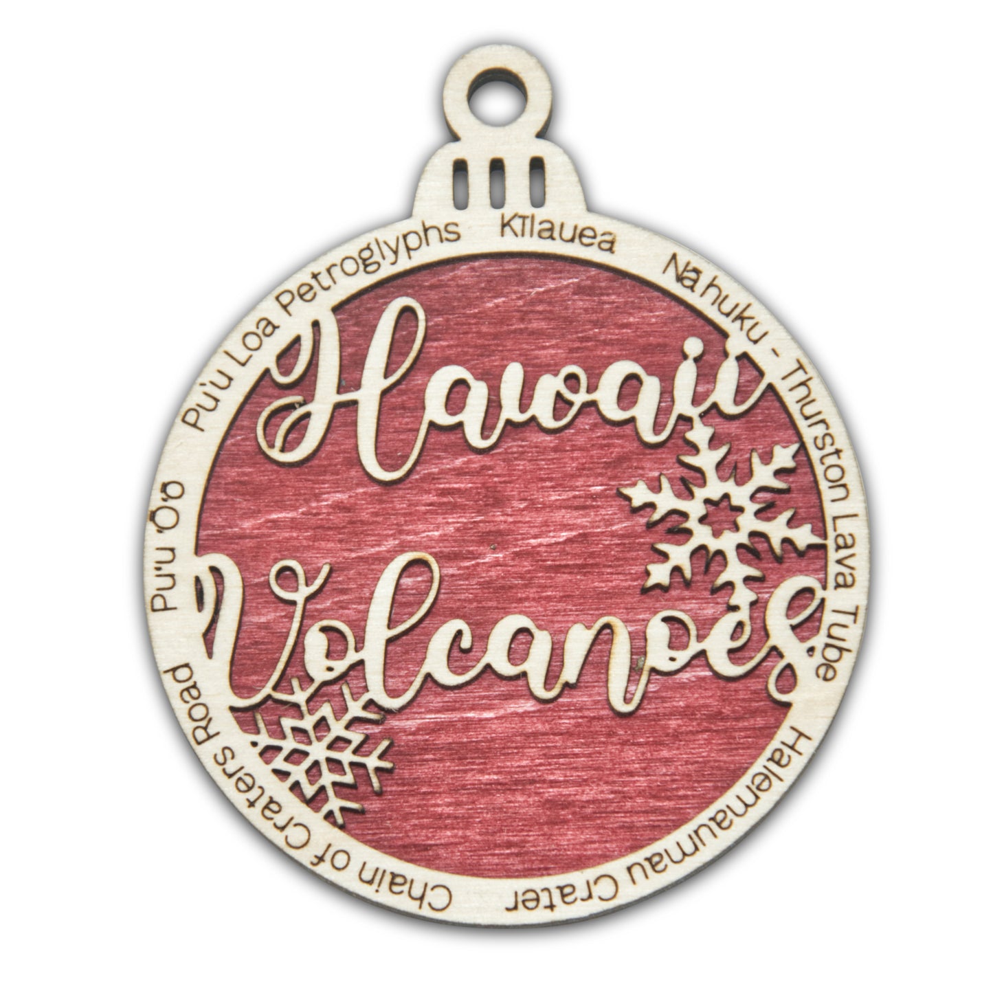 Hawaii Volcanoes National Park Christmas Ornament