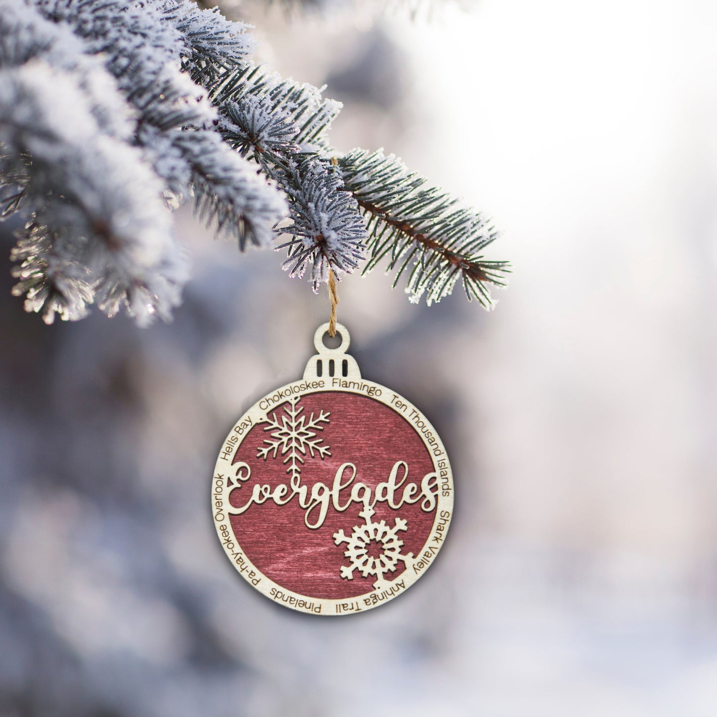 Everglades National Park Christmas Ornament