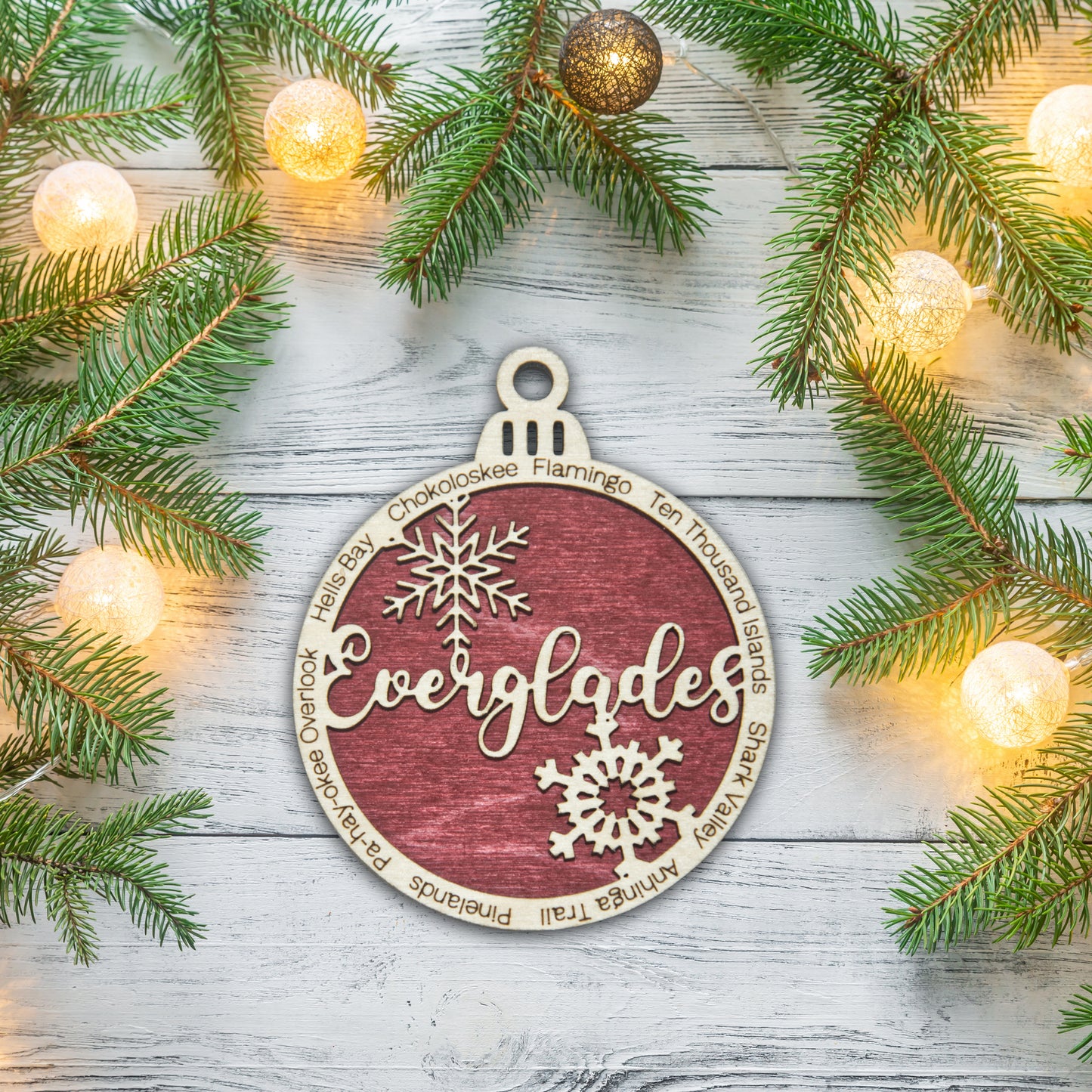 Everglades National Park Christmas Ornament