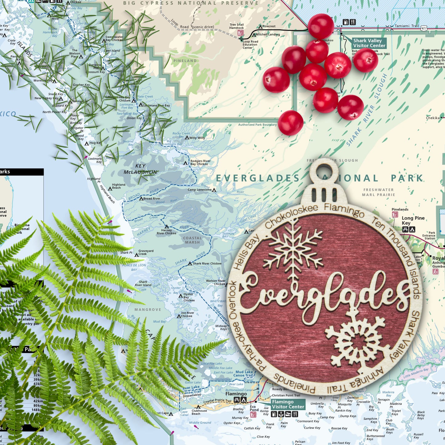 Everglades National Park Christmas Ornament
