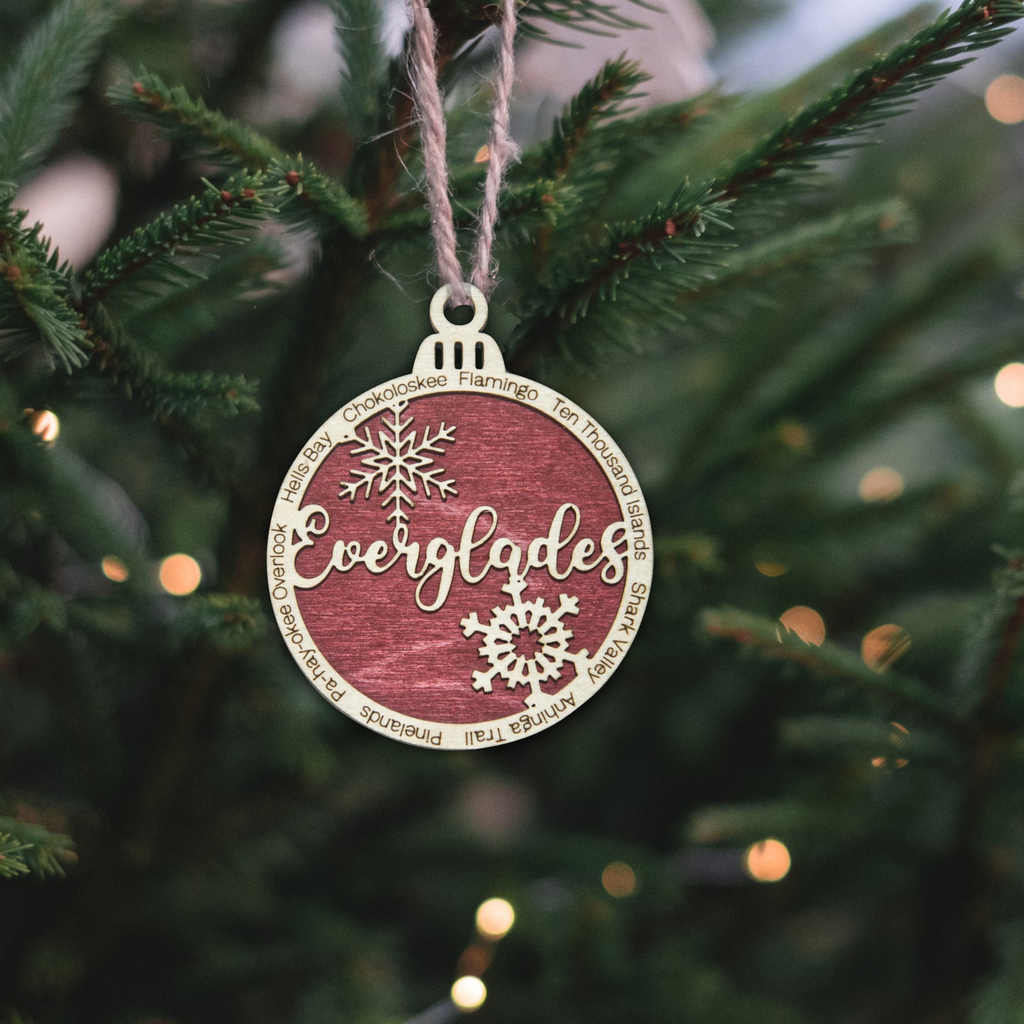 Everglades National Park Christmas Ornament