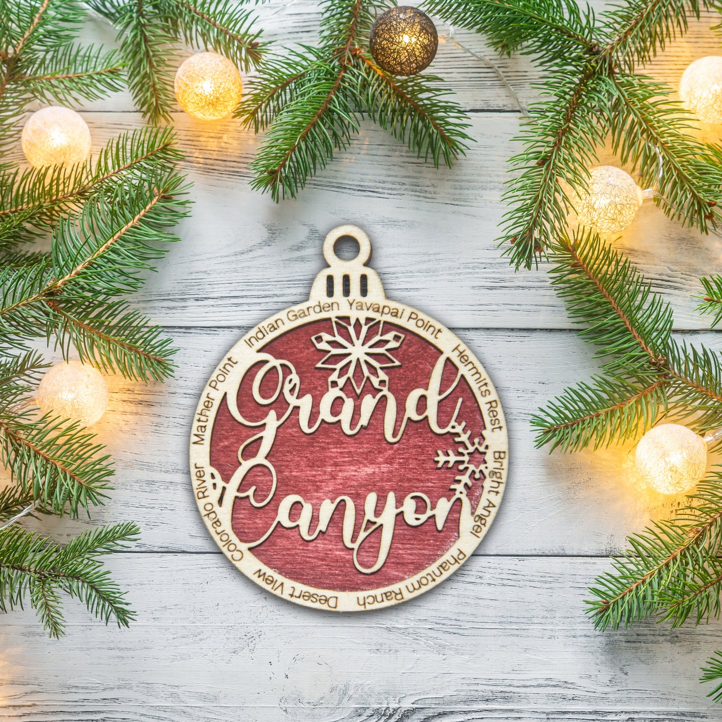 Grand Canyon National Park Christmas Ornament